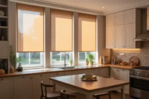 Blackout para cozinha americana opções que resistem à umidade e gordura